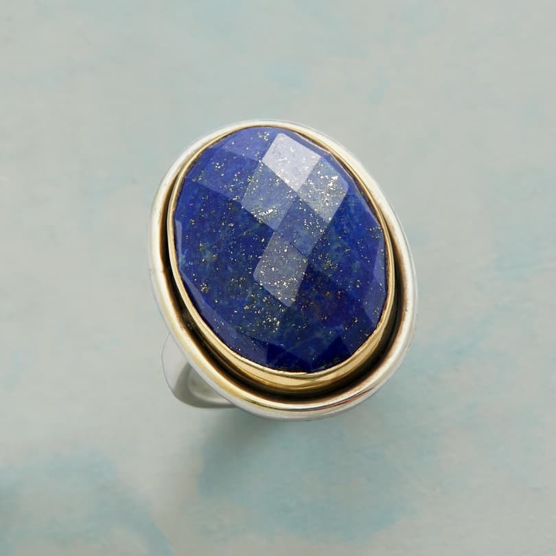 HARLEQUIN BLUES RING view 1