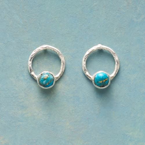 Turquoise Satellite Earrings