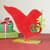 RED PEACE DOVE view 1