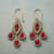 RED ROVER EARRINGS view 1