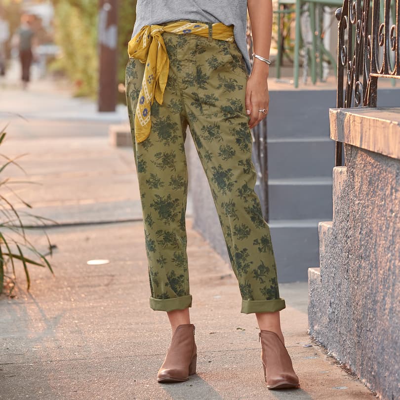 Berenice Everyday Floral Pants View 1