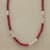 RED RACER NECKLACE view 1
