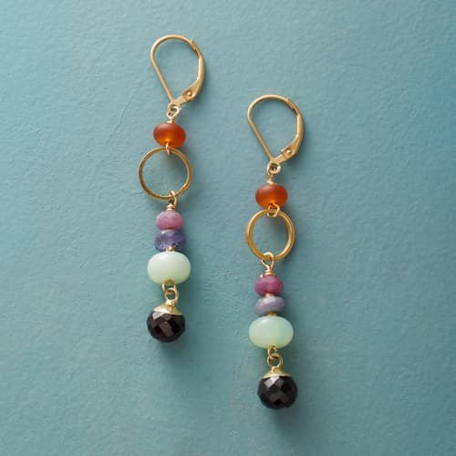 Synchronized Stones Earrings View 1
