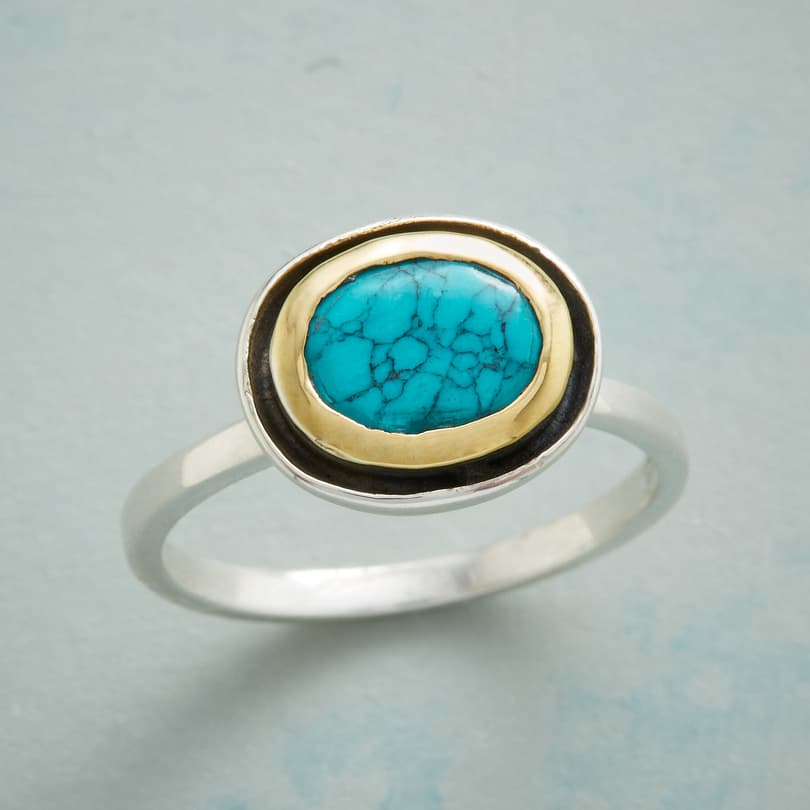 TURQUOISE WHIRLPOOL RING view 1