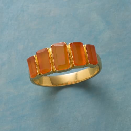 Carnelian Archway Ring View 1