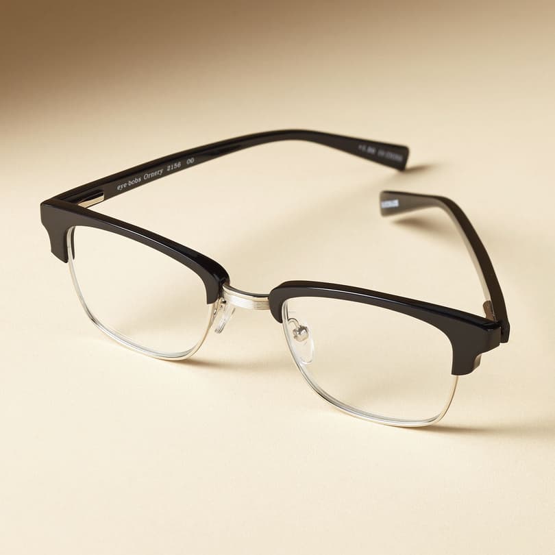 RETRO THROWBACK READERS view 1 BLK/SILVER