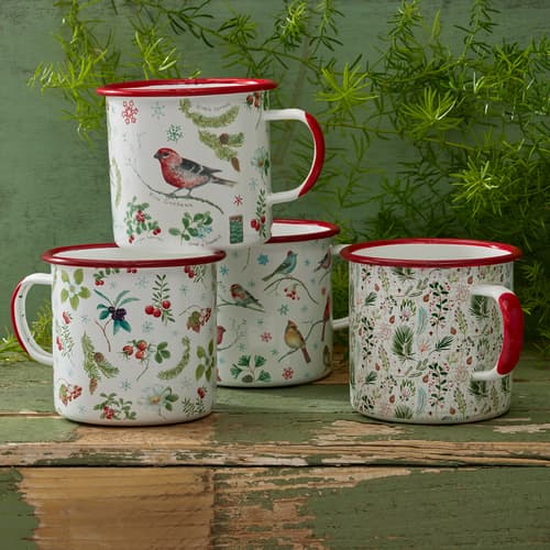 Bower Bird Mug Set