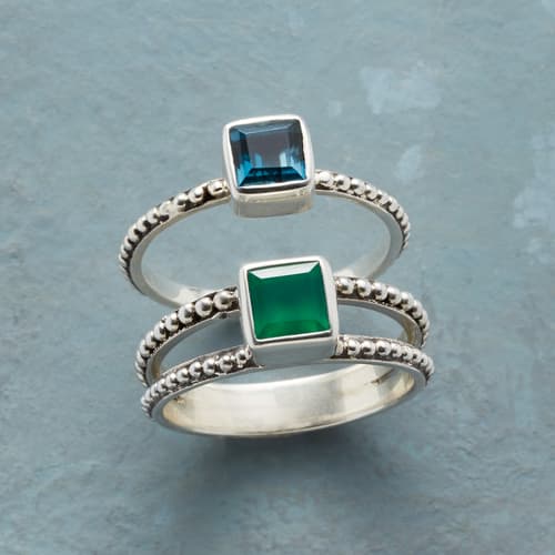 SQUARE DANCE RINGS, SET OF 2 View 1
