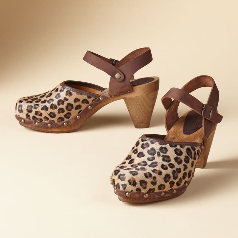 AGNES CONE MARY JANES view 1 LEOPARD