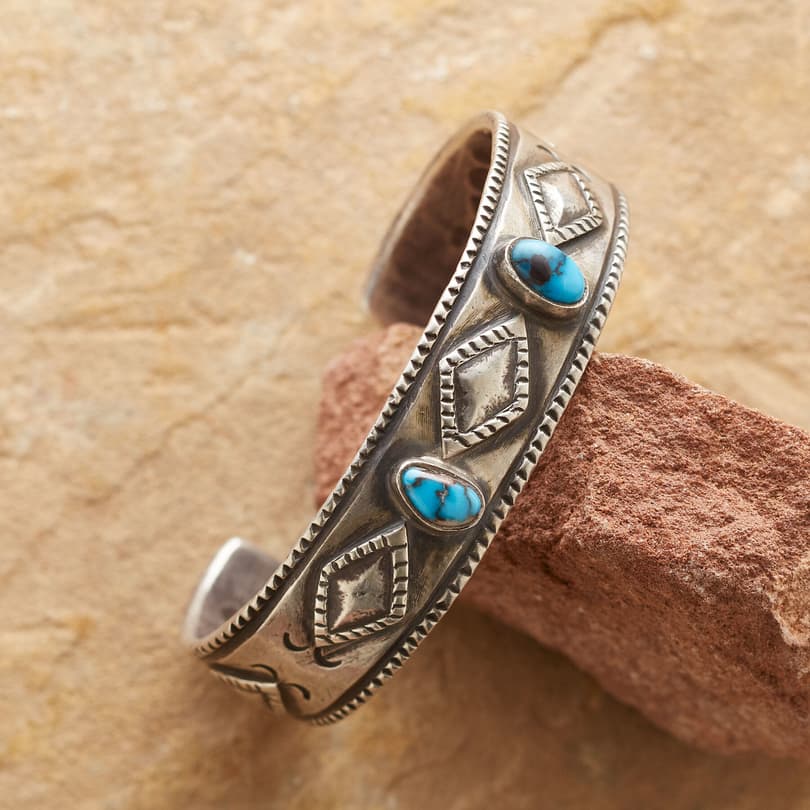 BISBEE TURQUOISE CUFF view 1