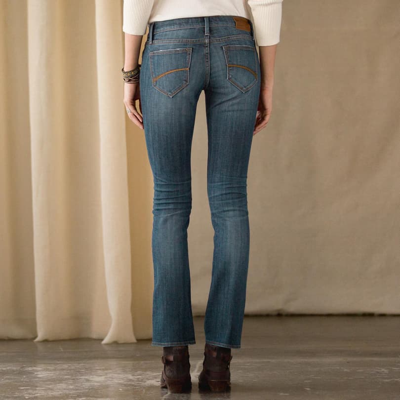 Audrey Poinsettia Jeans By Driftwood view 1