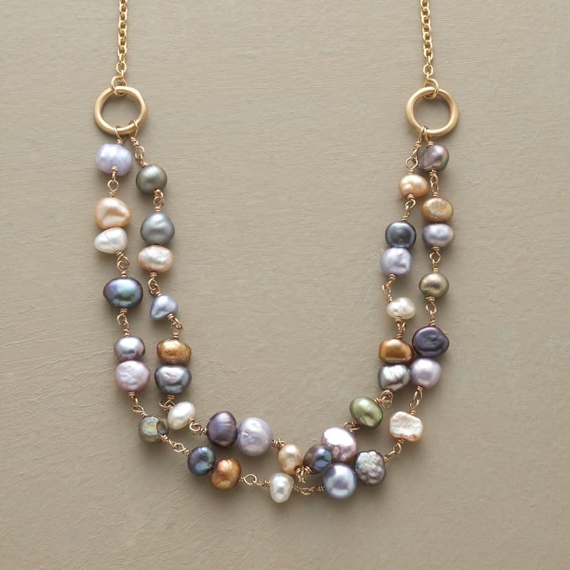 PALETTE OF PEARLS NECKLACE view 1