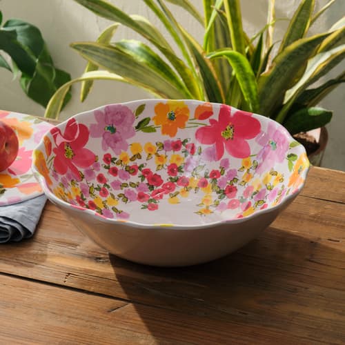 Fanciful Garden Serving Bowl View 1