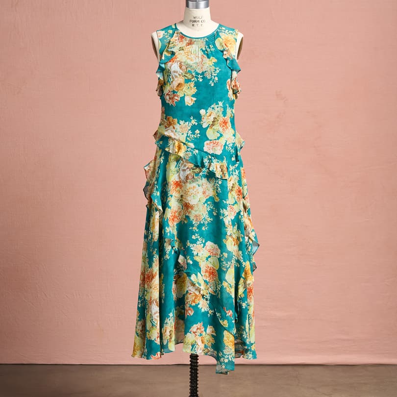 Faye Floral Dress, Petite View 3