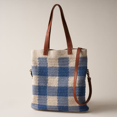 PENNILYN TOTE view 1 BLUWHT PLD