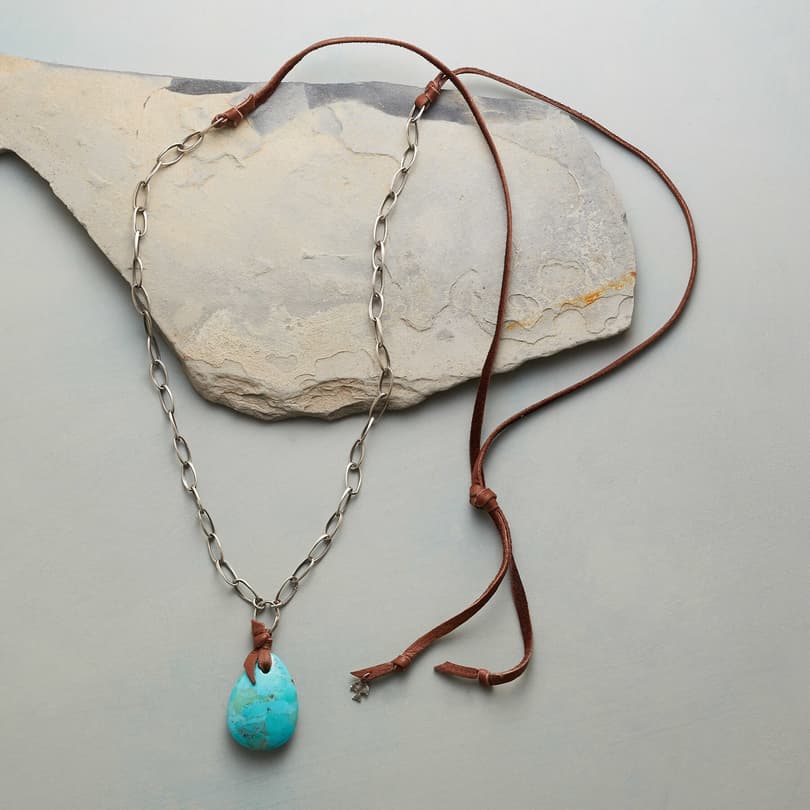 ELEMENTS TURQUOISE NECKLACE view 1