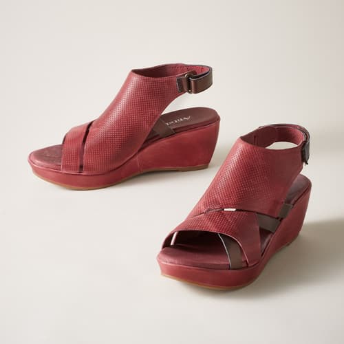TINTO WEDGE SANDALS view 1