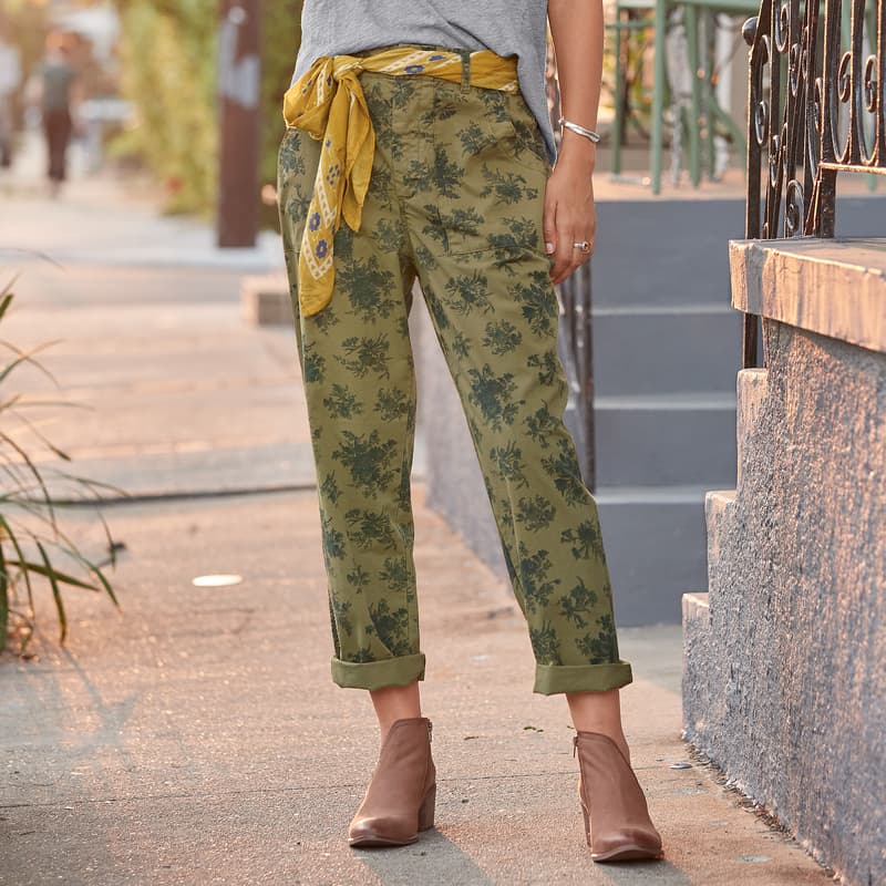 Berenice Everyday Floral Pants View 7C_OLFL