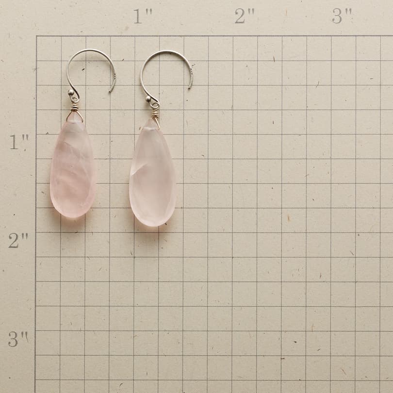 ROSY DROPLETS EARRINGS view 1