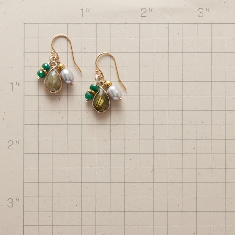 Emeralds And All Earrings View 2