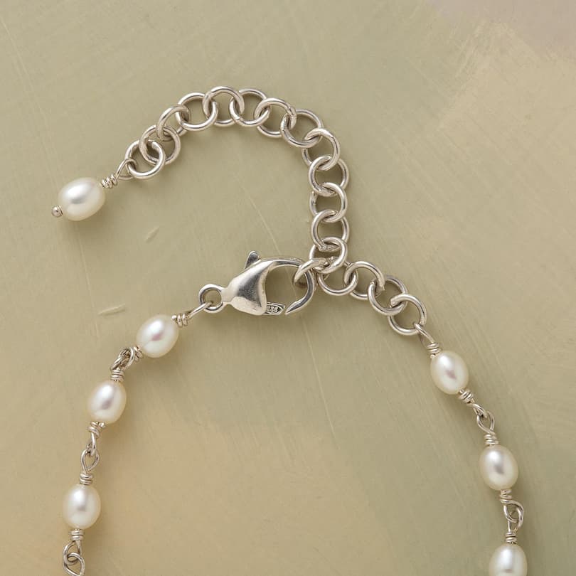 LOTUS PEARL NECKLACE view 2
