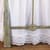DOWNTON EMBROIDERED BEDSKIRT view 1 WHITE