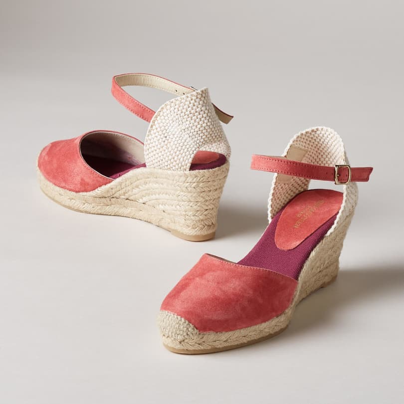 SUEDE ANKLE STRAP ESPADRILLES view 1