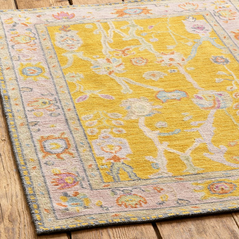 Gulbahar Oushak Hand-Knotted Rug View 2