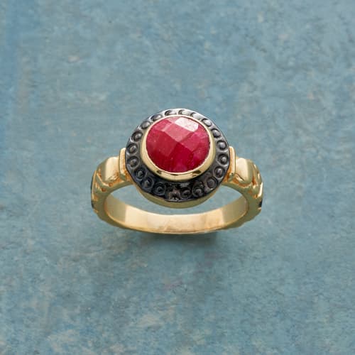 RUBY GLORY RING view 1