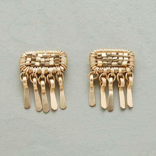 PATCH OF GOLD EARRINGS view 1