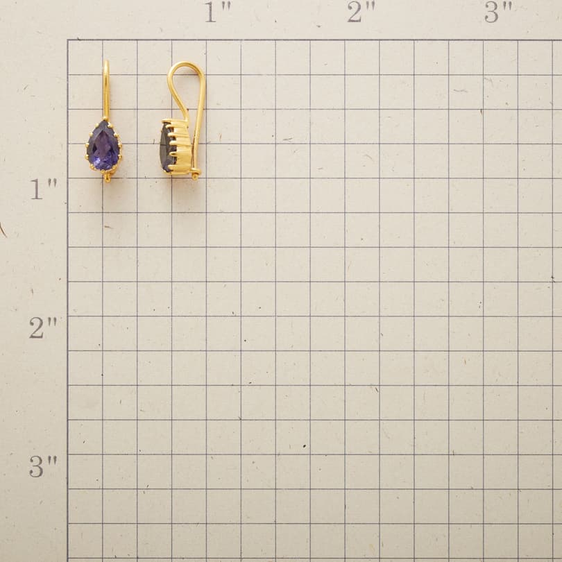 HOLD TIGHT IOLITE EARRINGS view 1