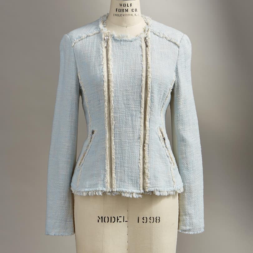 GRACIE VINTAGE CHIC JACKET view 1 ICE BLUE