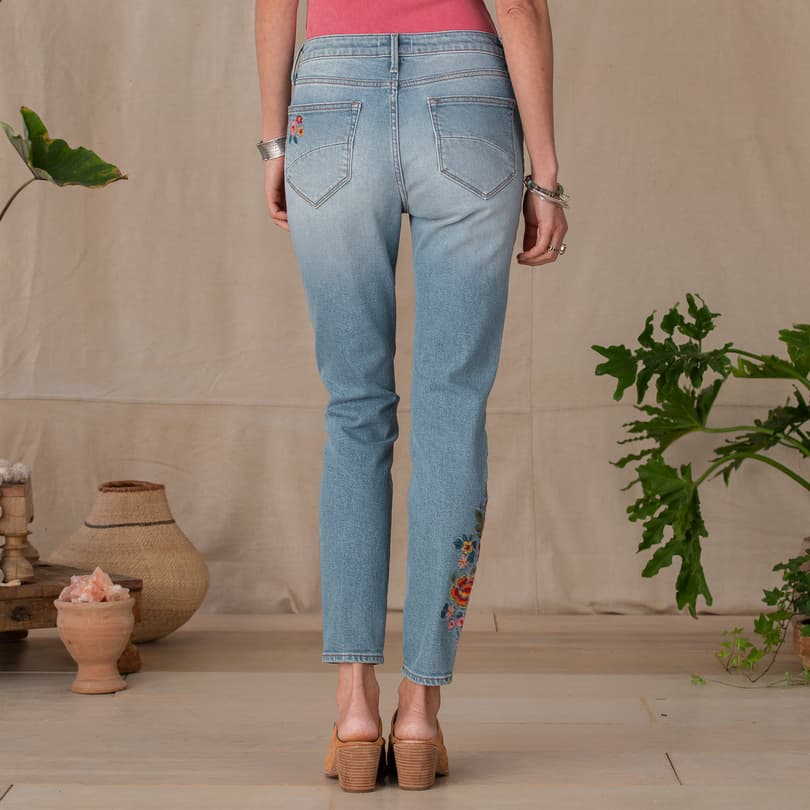Jackie Floral History Jeans View 4