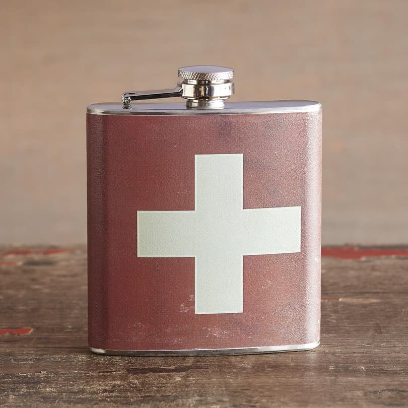 LIQUID COURAGE FLASK SWISS ARMY view 1