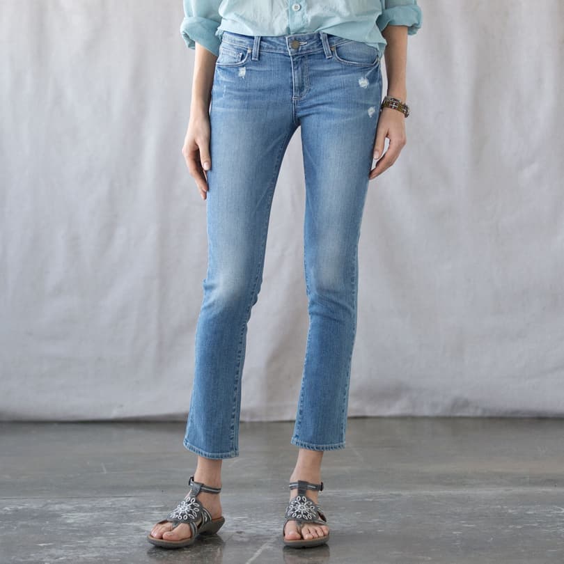 PAIGE SUMMER BLUES SKINNY JEANS view 1