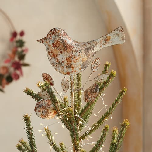 PEACEFUL PARTRIDGE TREE TOPPER view 1