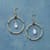 Circle The Moon Earrings View 1