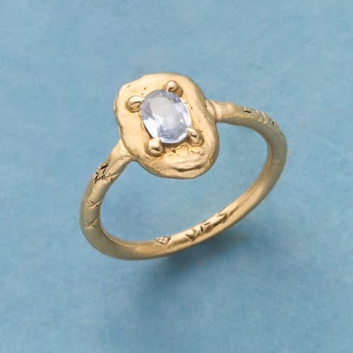 Uniquity Sapphire Ring View 1