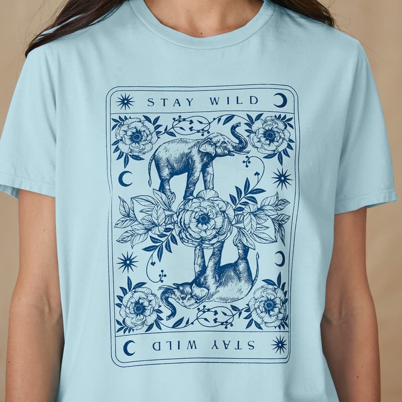 Stay Wild Tee View 4