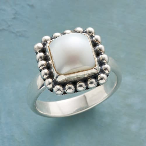 GATHER AROUND PEARL RING view 1