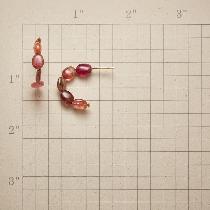 ALL THE PINKS EARRINGS view 1