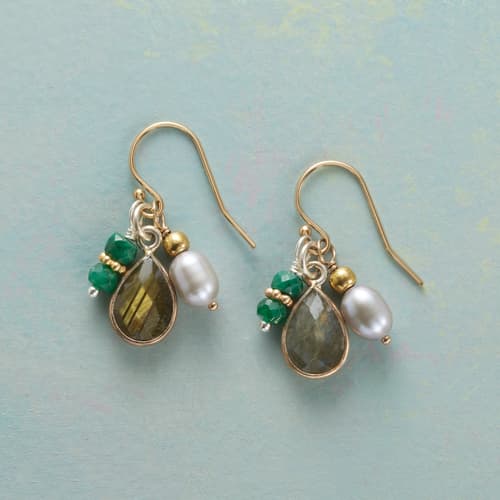 Emeralds And All Earrings View 1