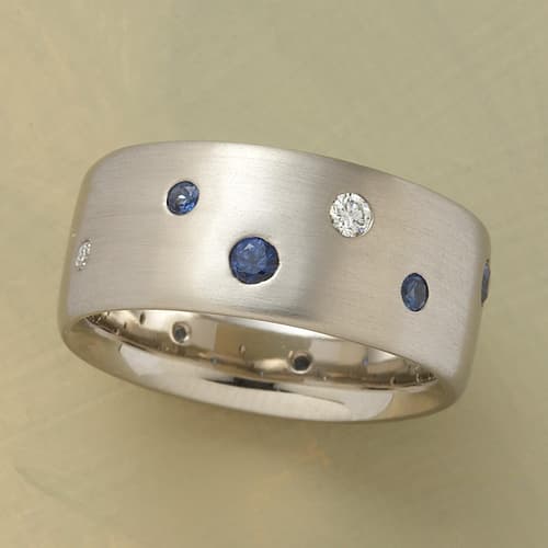SERENDIPITY SAPPHIRES RING view 1