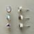 NEW FORMAT EARRINGS, SET OF 3 view 1