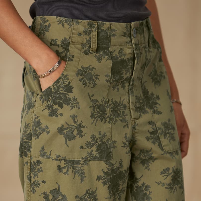 Berenice Everyday Floral Pants View 4