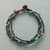 TWISTED TURQUOISE BRACELET view 1