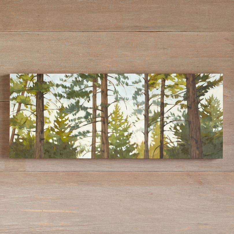 AFTERNOON PINES PAINTING view 1