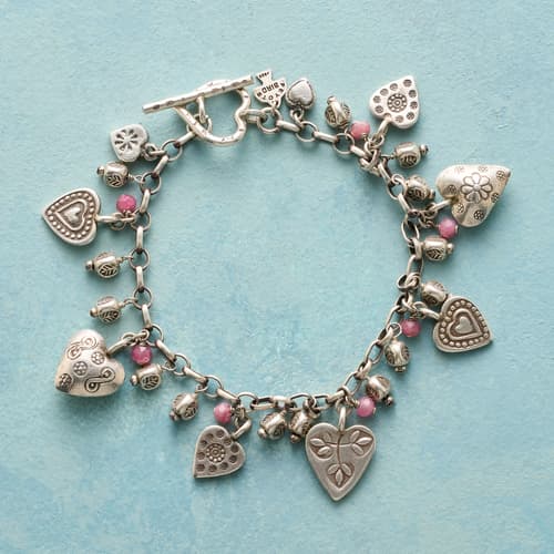 Charming Hearts Bracelet View 1
