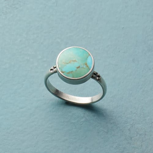 Turquoise Art Ring View 1