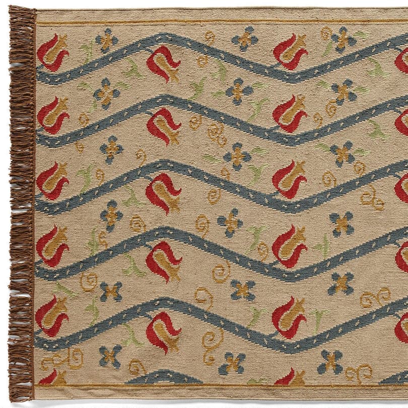 NEW AMSTERDAM DHURRIE RUG view 1